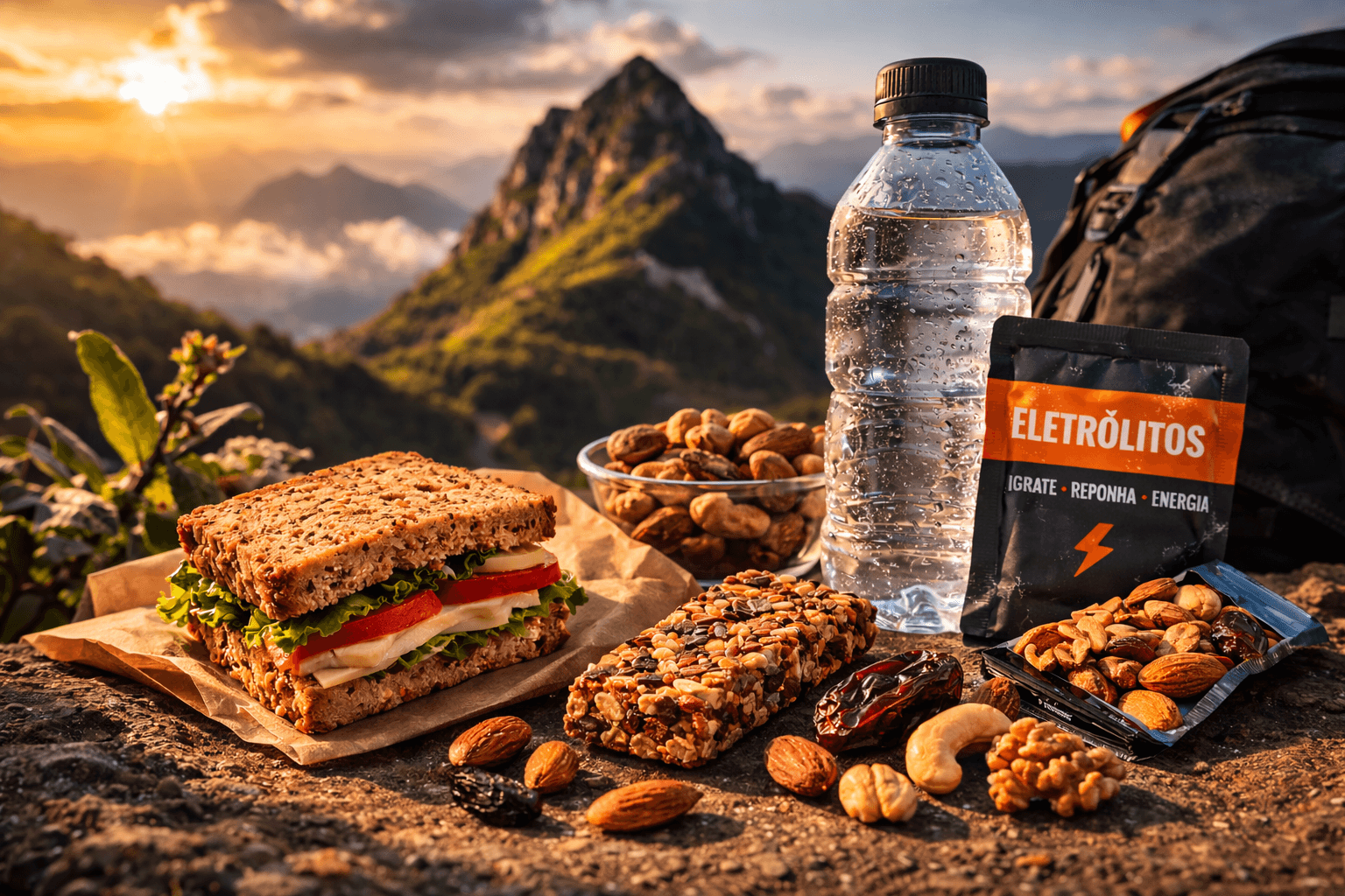 Lanche de trilha bate e volta: o que comer e levar