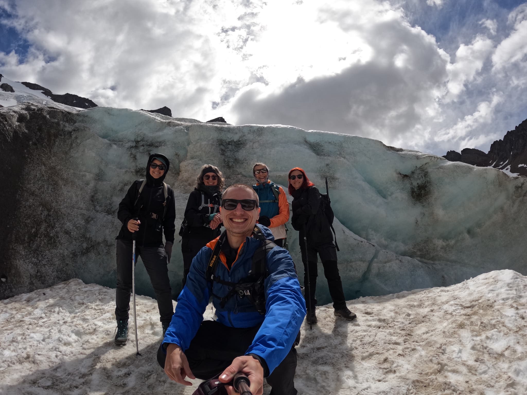 Grupo da Vida na Montanha em expedição na Patagônia